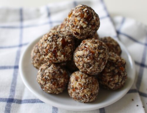 Chocolate orange energy balls