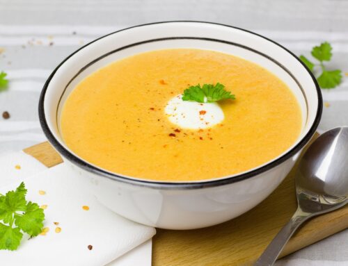 Lentil and carrot soup